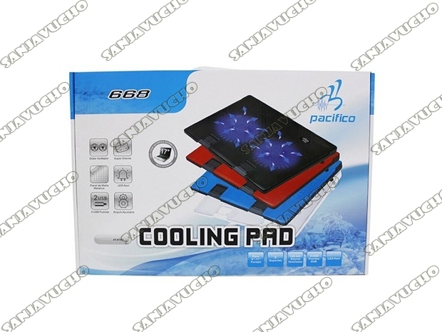 &uu BASE COOLER PARA NOTEBOOK 668